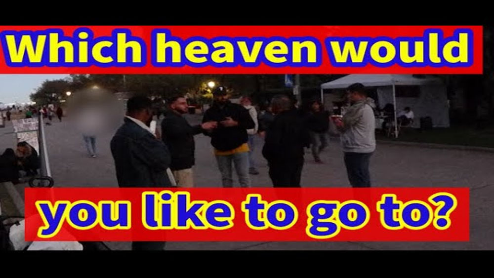 Which heaven would you like to go to? /BALBOA PARK